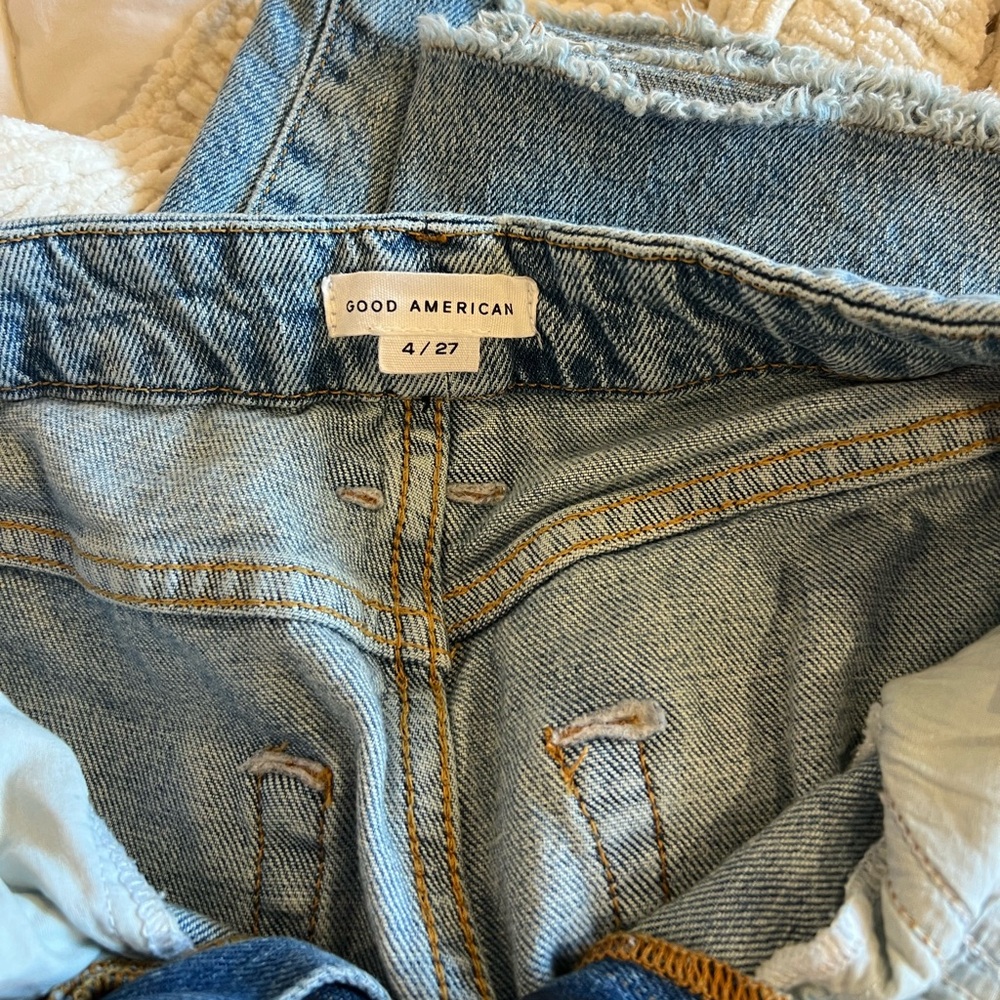 Good American Blue Classic Denim Jeans sz 27